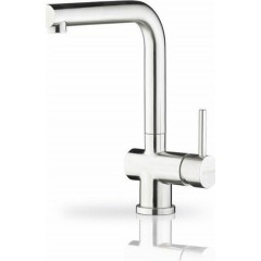 Pyramis Mandolin Ψηλή Μπαταρία Κουζίνας Πάγκου Inox Ασημί 090917501